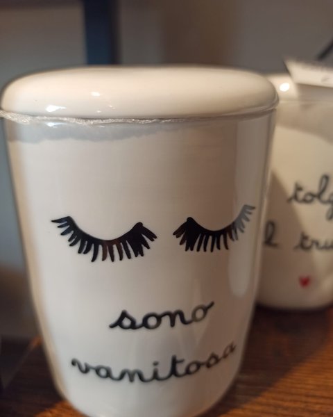 Bicchiere Simple Day «sono vanitosa» - Harmony Collegno