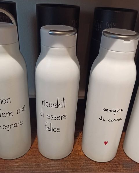Borracce termiche Simple Day con frasi motivazionali - Harmony Collegno