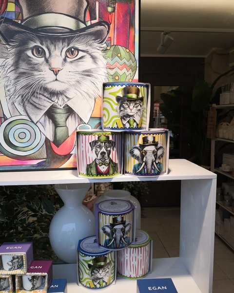 Candele Egan collezione animali eleganti - Harmony Collegno