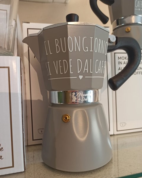 Moka Nuvole di Stoffa «il buongiorno si vede dal caffè» - Harmony Collegno